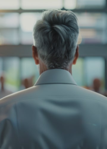 grupo empresarial exponiendo la excelencia y confianza de su gestión